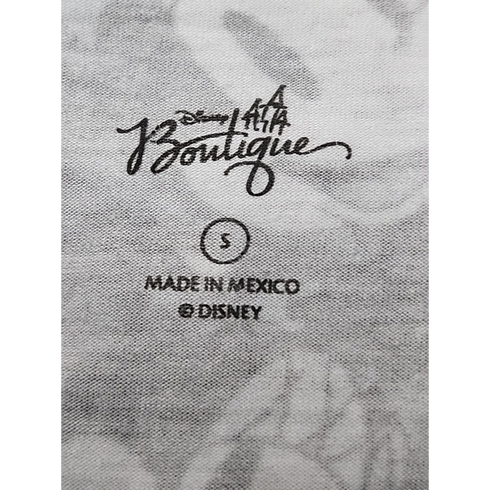 Disney Boutique Mickey Miney Dress Black Gray AOP Small Official - Picture 5 of 16